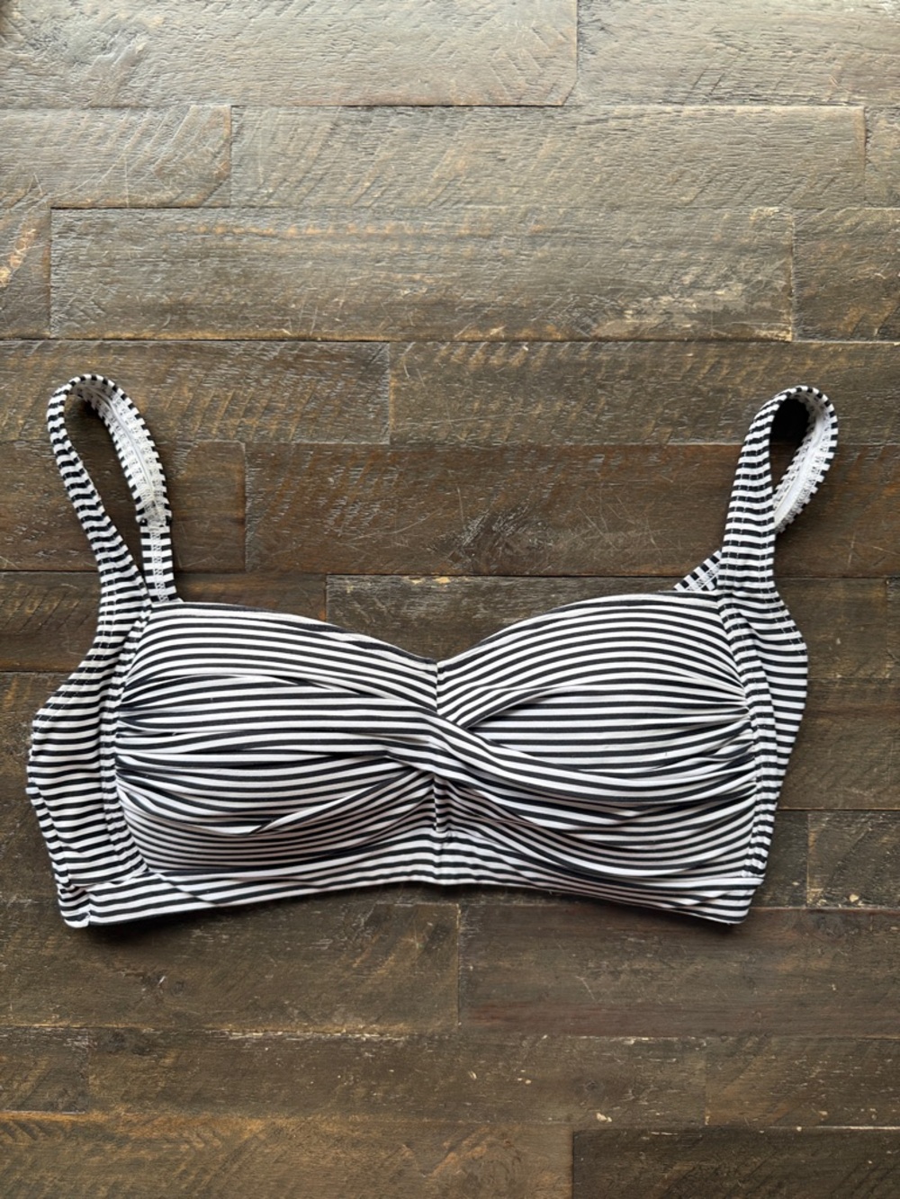 Bond-Eye Australia Striped Bikini Top Ladies US 10